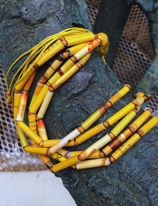 Sri Lankan Sunshine Artisan Necklace