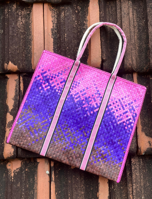 Jewel Tones Handwoven Bag