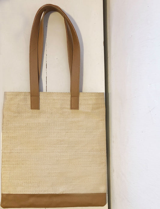 Artisan Hana Tote + Beige Leather